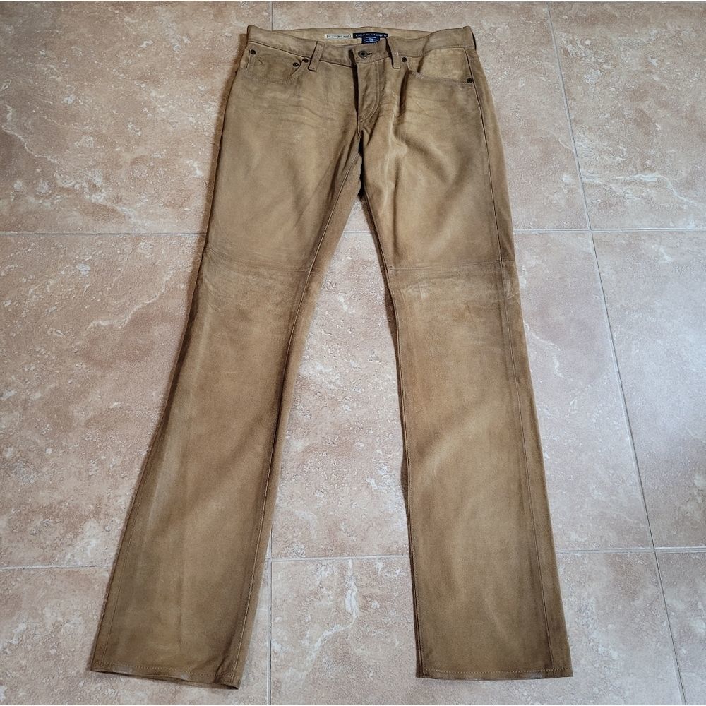 Ralph Lauren Tan Boot Cut Pants